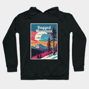 Ragged mountain ski new hampshire usa Hoodie